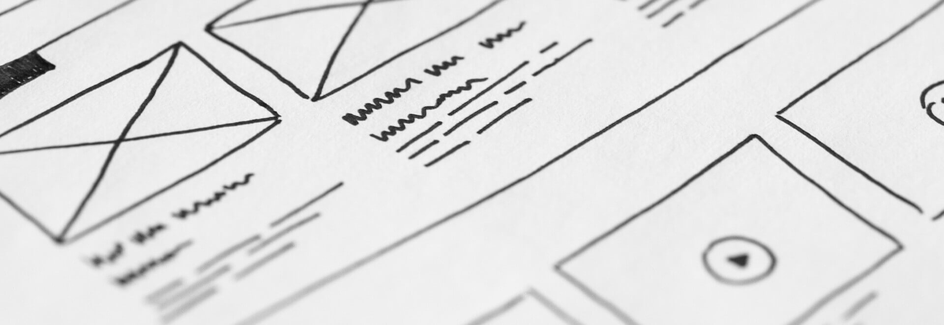 An image of the PR Web redesign User Experience wireframe by Jennifer Gadus.